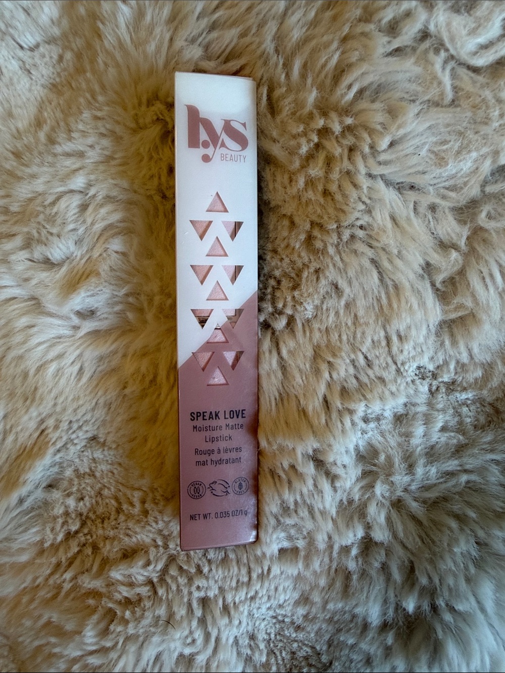 LYS Beauty Speak Love Moisture Matte Lipstick in Rich AF